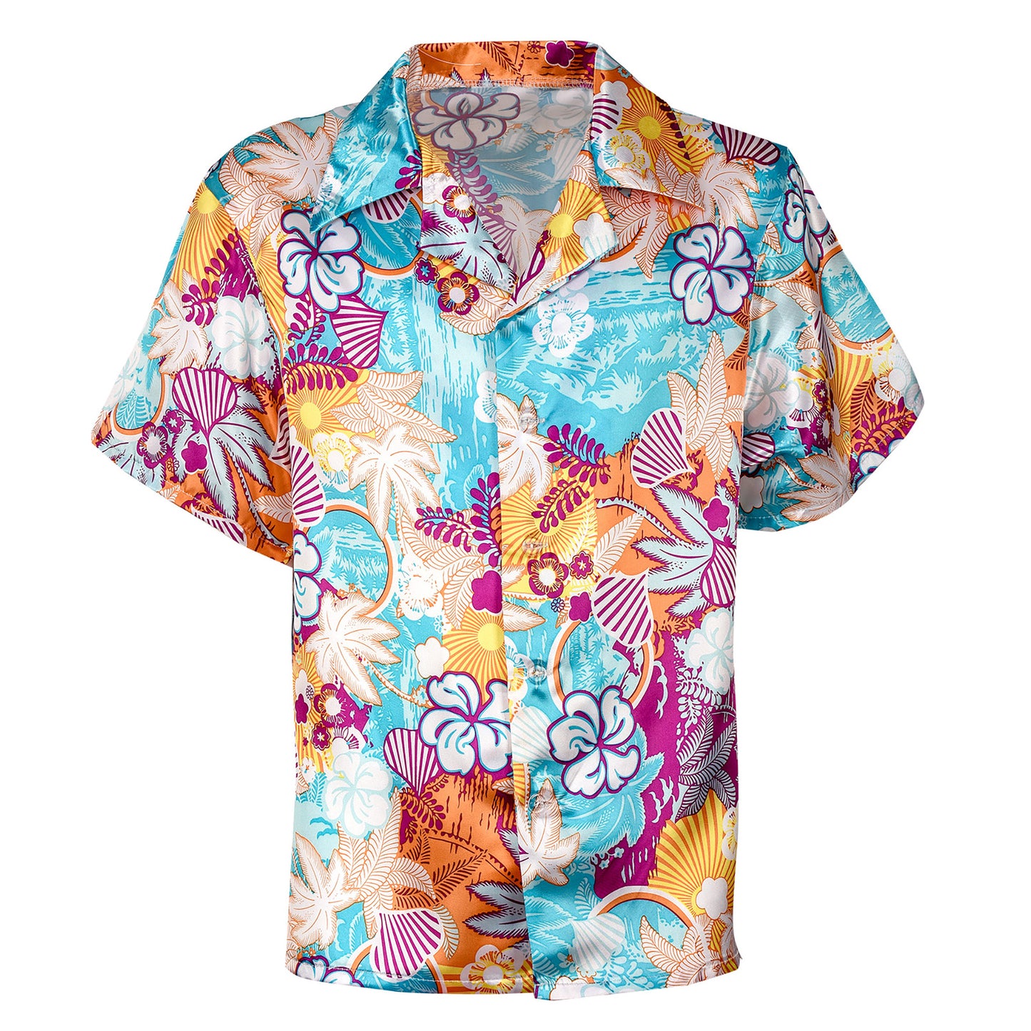 "HAWAIIHEMD" aus Satin – Ansicht 4