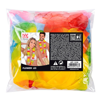 "HAWAIIKETTE BUNT EINZELN IN POLYBAG VERPACKT" – Detailansicht