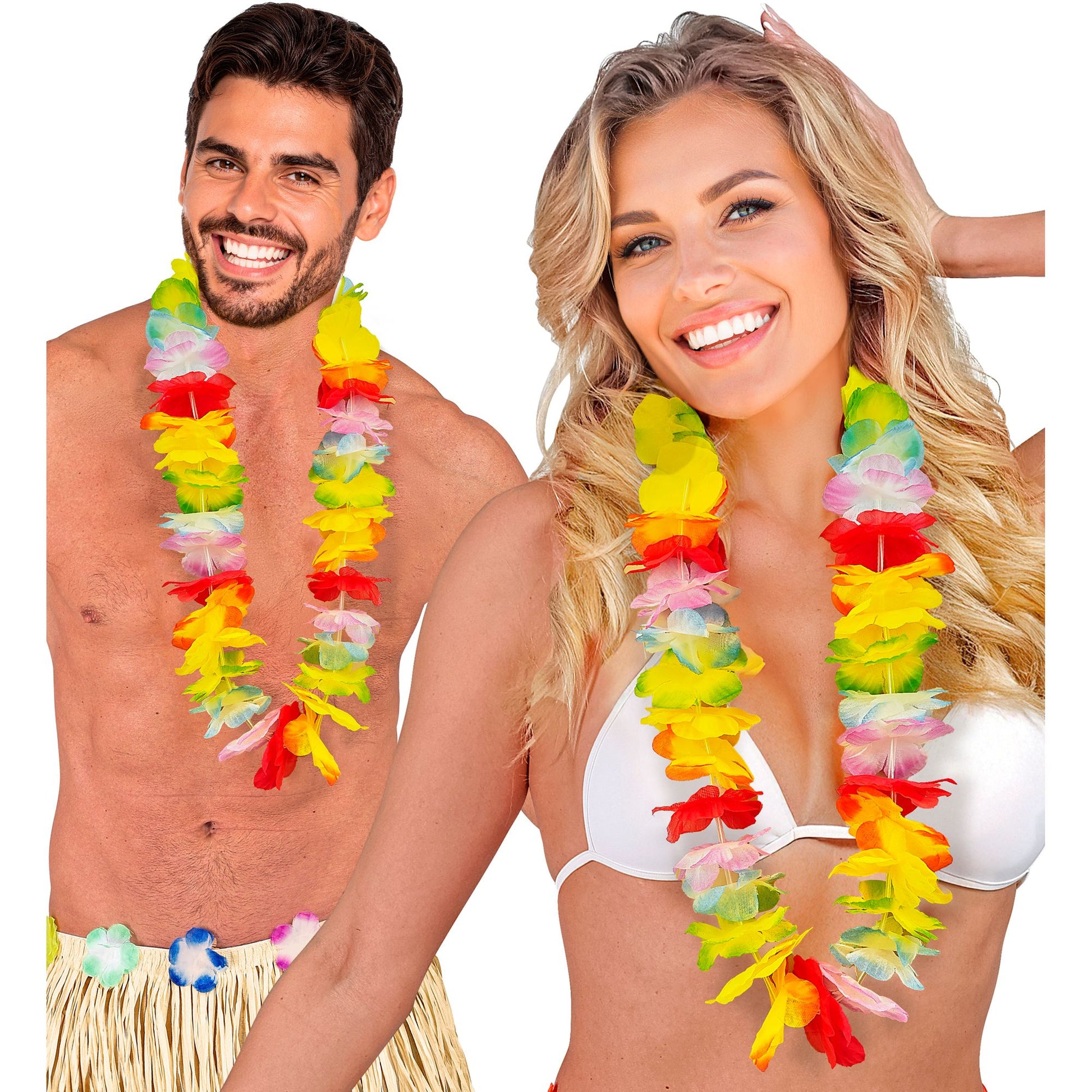 "HAWAIIKETTE BUNT EINZELN IN POLYBAG VERPACKT" – Ansicht 3