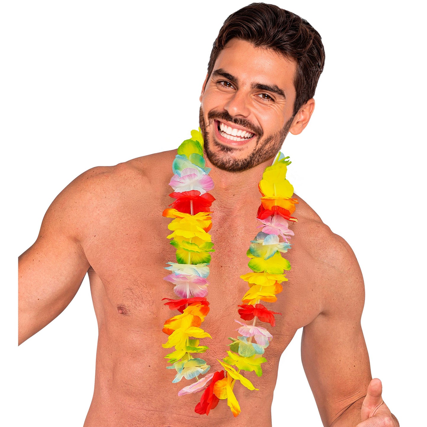 "HAWAIIKETTE BUNT EINZELN IN POLYBAG VERPACKT" – Ansicht 6