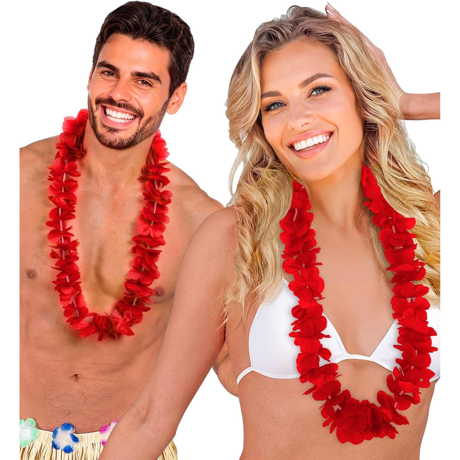 "HAWAIIKETTE ROT" – Detailansicht