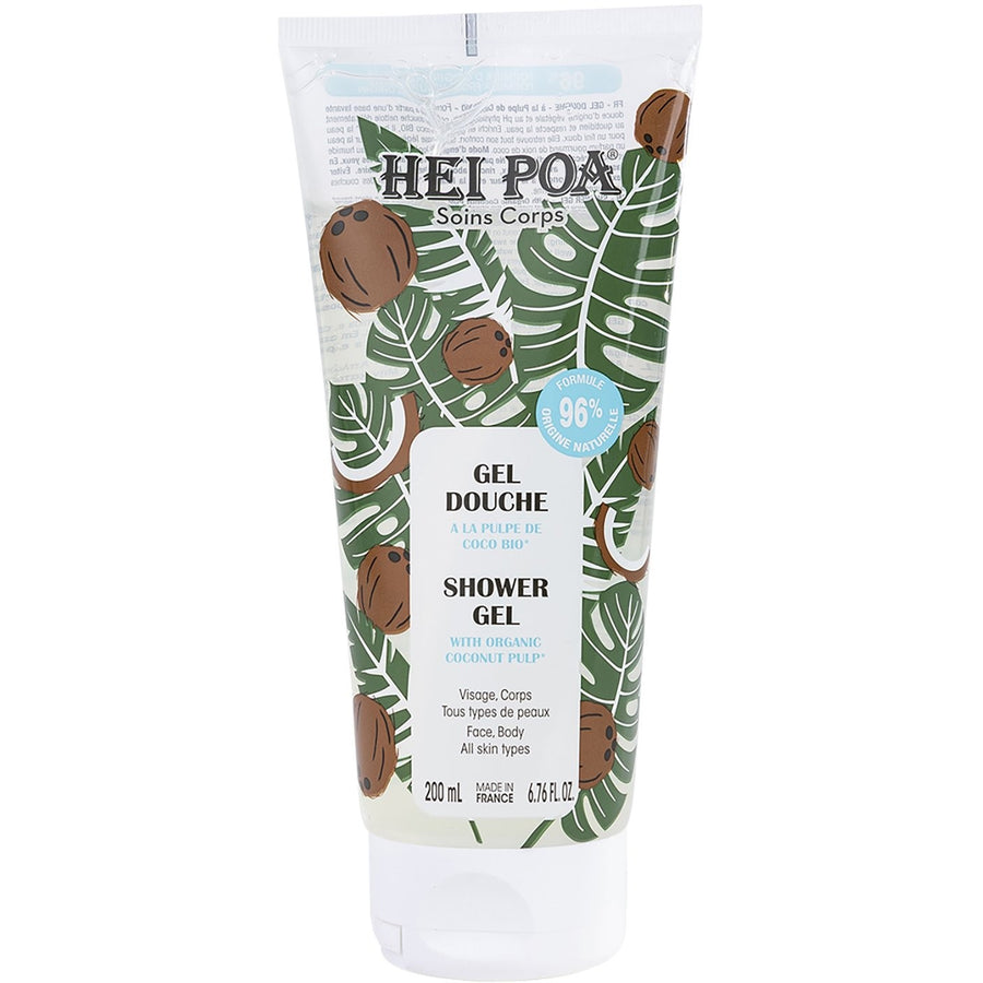 Hei Poa Hei Poa, Coconut Pulp, Hydratisierend, Duschgel, Für alle Hauttypen, 200 ml Regular