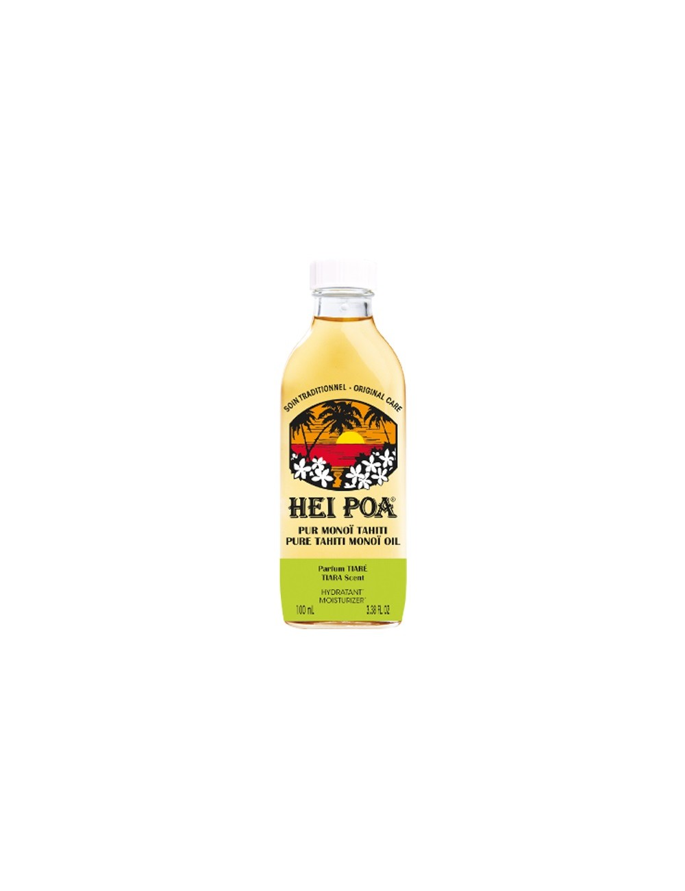 Hei Poa Körperöl Hei Poa, Pure Thaiti Manoi, Hydrating & Repairing, Tiara, Body Oil, For Hair & Body, 100 ml Regular