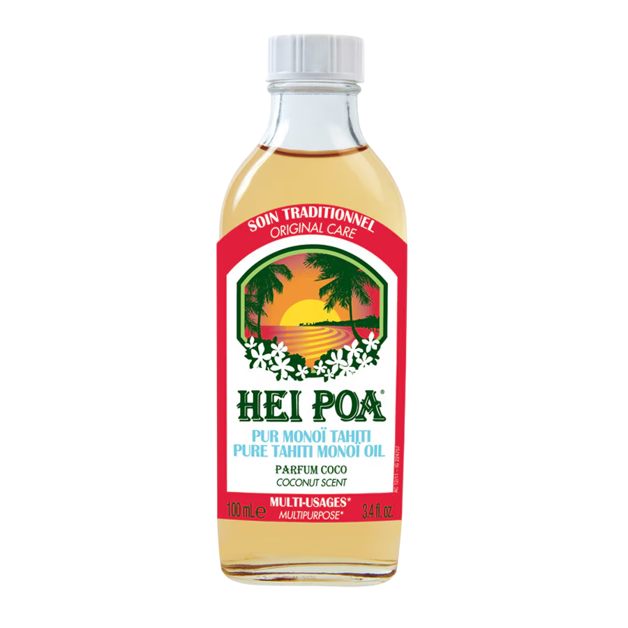Hei Poa Hei Poa, Pure Thaiti Manoi, Feuchtigkeitsspendend, nährend, Kokosnuss, Körperöl, Für Körper, Gesicht & Haar, 100 ml R