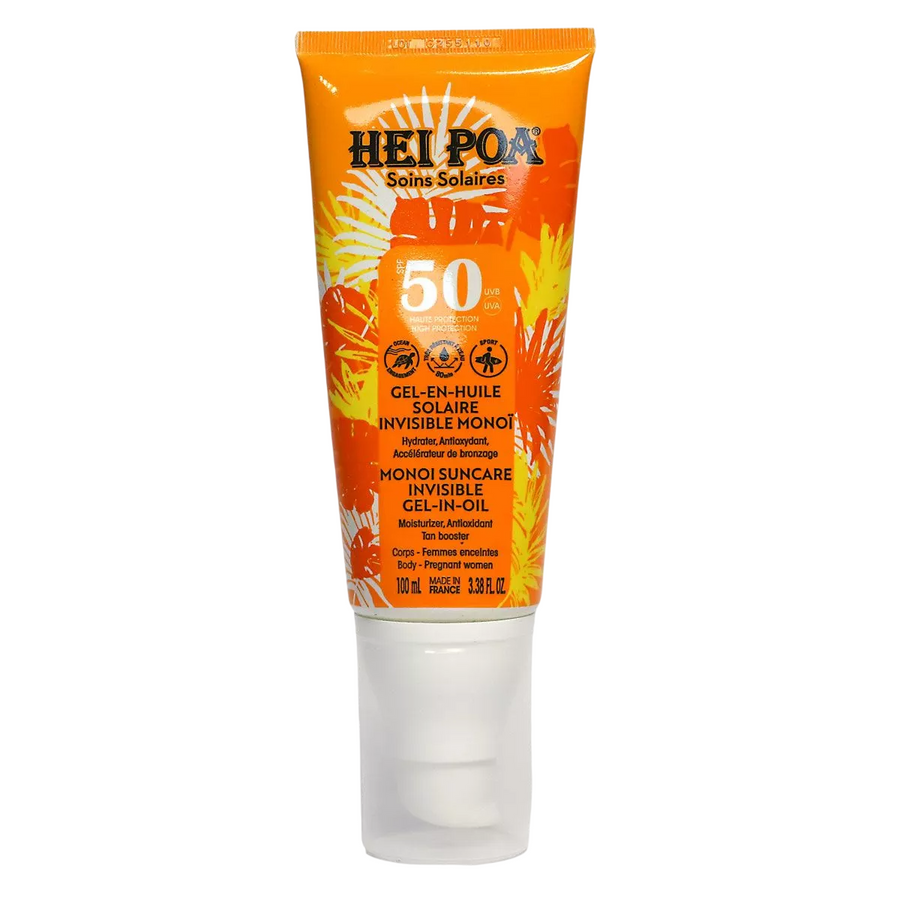 Hei Poa Hei Poa, Suncare, Sonnenschutz, Sonnencreme-Gel, SPF 50, 100 ml Regular