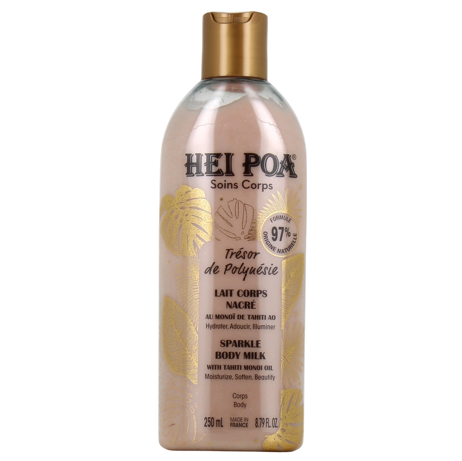 Hei Poa Hei Poa, Tresor De Polynesie, Sprudelnd, Körpermilch, 250 ml Regular