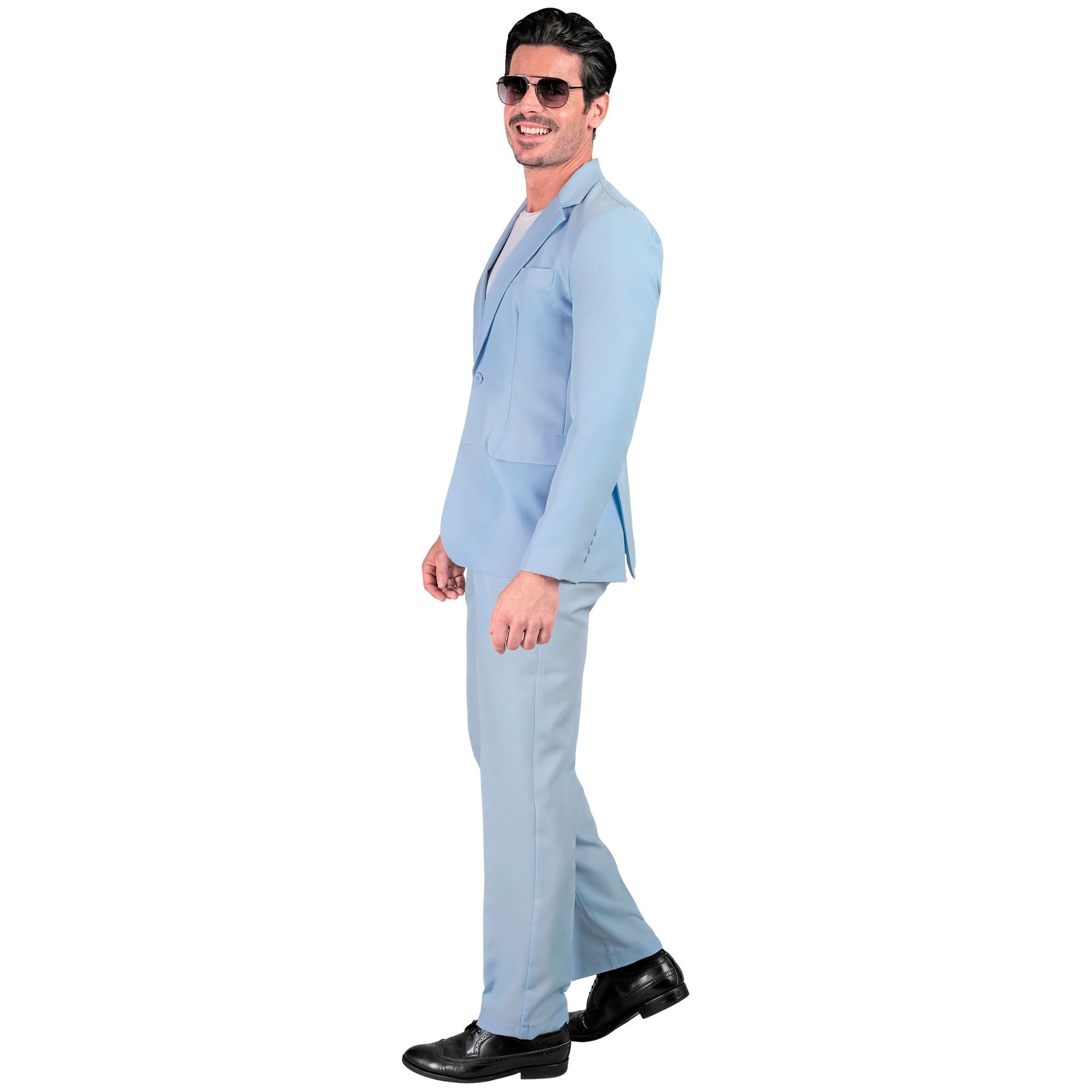 "HELLBLAUER PARTY FASHION ANZUG" (Jackett, Hose) – Ansicht 3
