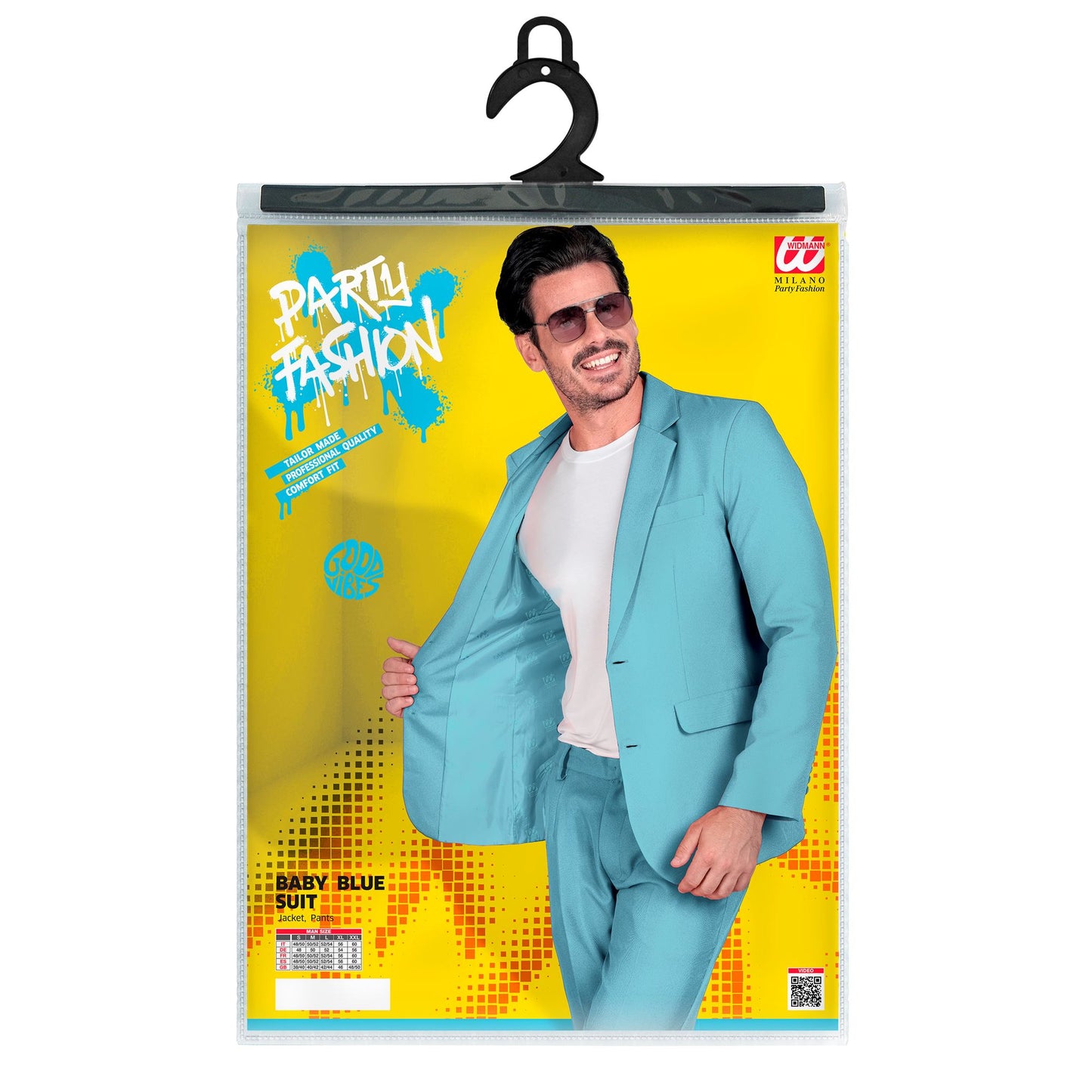 "HELLBLAUER PARTY FASHION ANZUG" (Jackett, Hose) – Ansicht 5