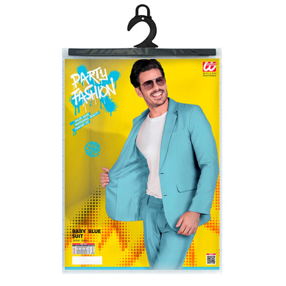 "HELLBLAUER PARTY FASHION ANZUG" (Jackett, Hose) – Ansicht 5