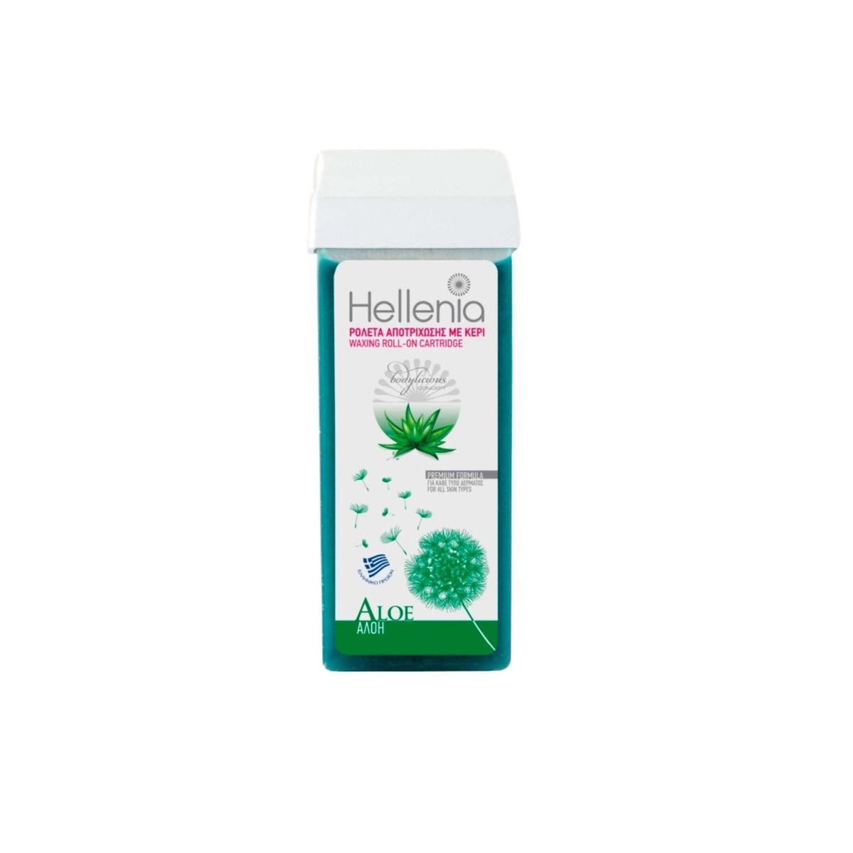 Hellenia Aloe-Vera-Depilationswachs 100 ml für die Körperhaarentfernung