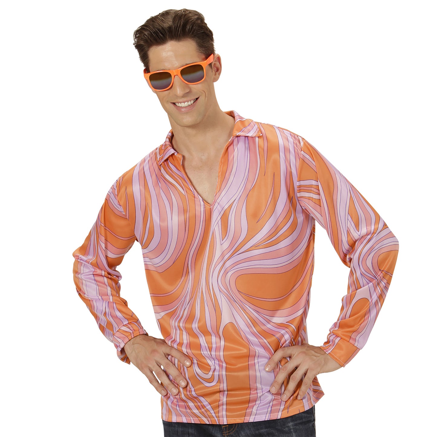 "HEMD FUNKY FEVER" sort. in 3 Farben – Detailansicht