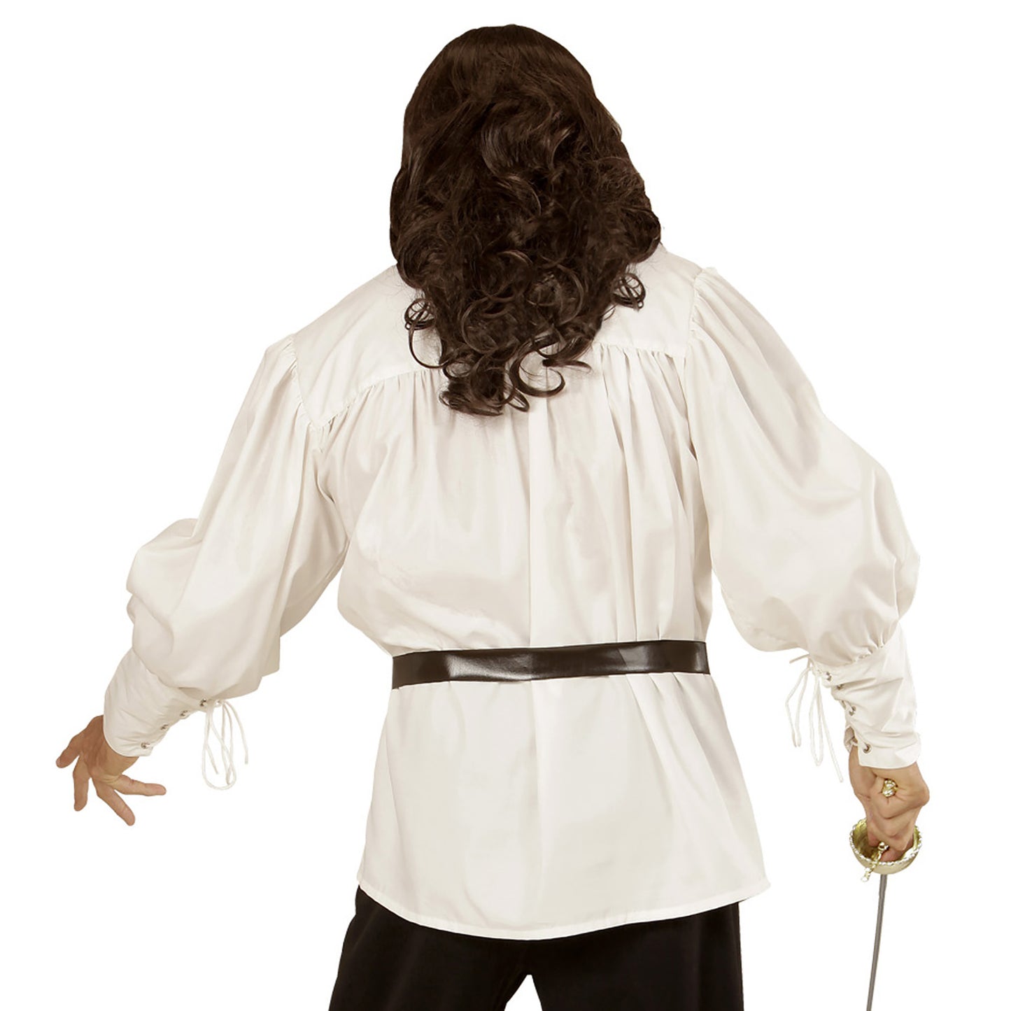 "HEMD SCHWERTKÄMPFER" für Mittelalter, Renaissance, Kolonialzeit, Musketier, Piraten – Ansicht 3