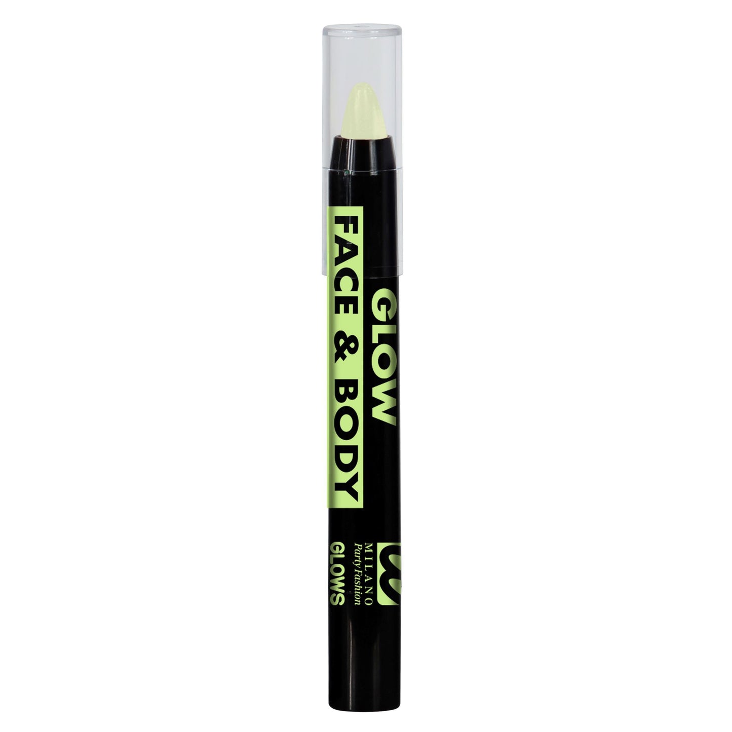 "HERAUSDREHBARER AQUA SCHMINKSTIFTE - GLOW IN THE DARK" - 3,5 ml – Detailansicht