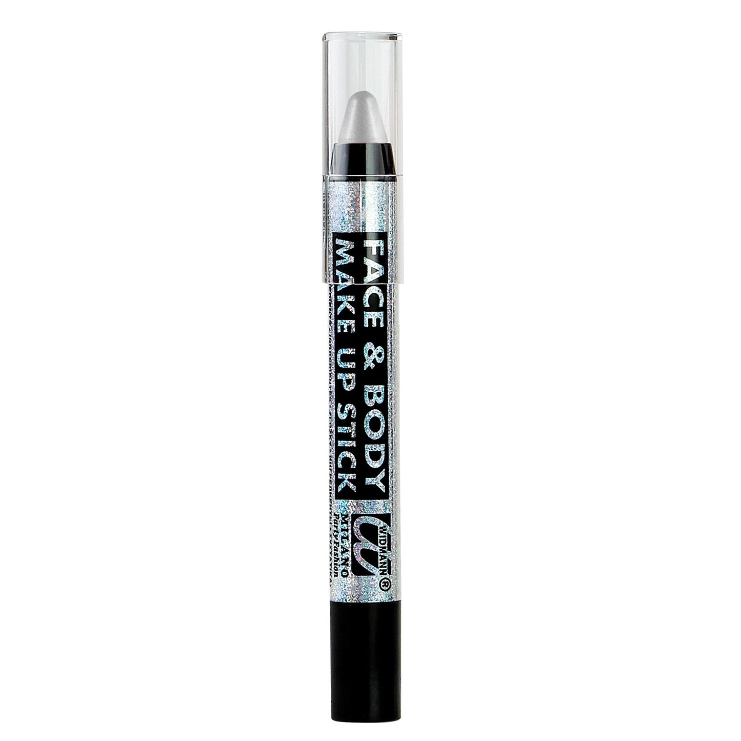 "HERAUSDREHBARER SCHMINKSTIFT - SILBER" - 3,5 ml – Detailansicht