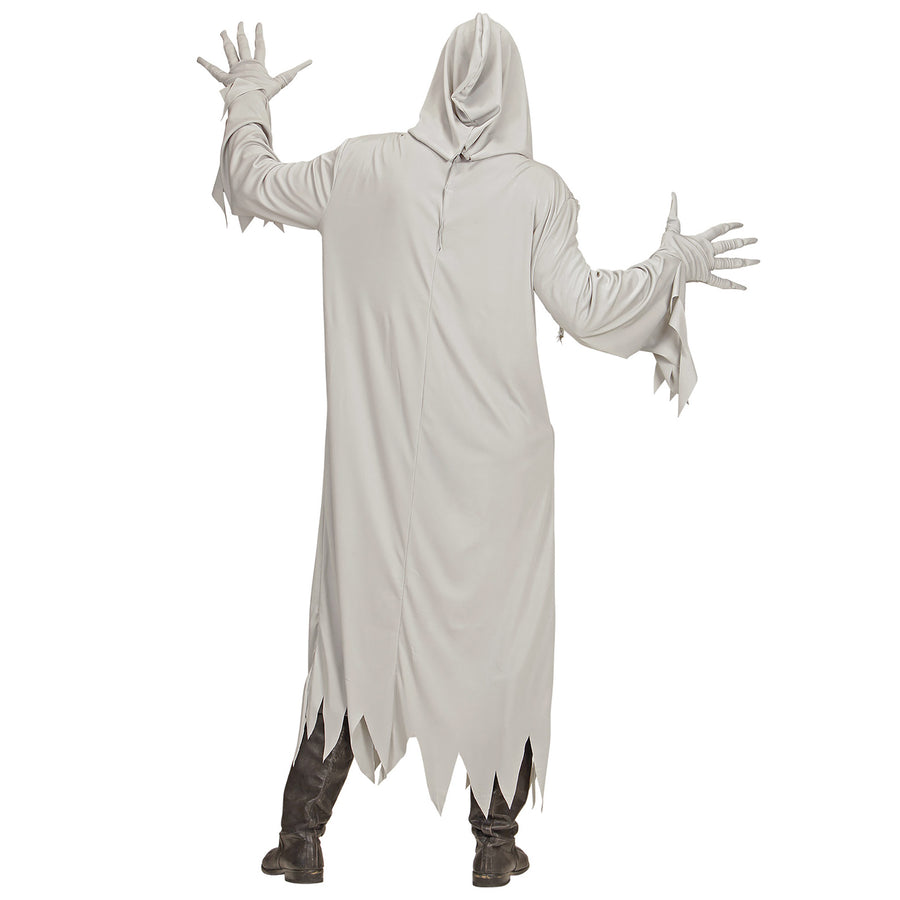 "HEULENDER GEIST" (Robe mit Kapuze, Handschuhe, Maske) – Detailansicht