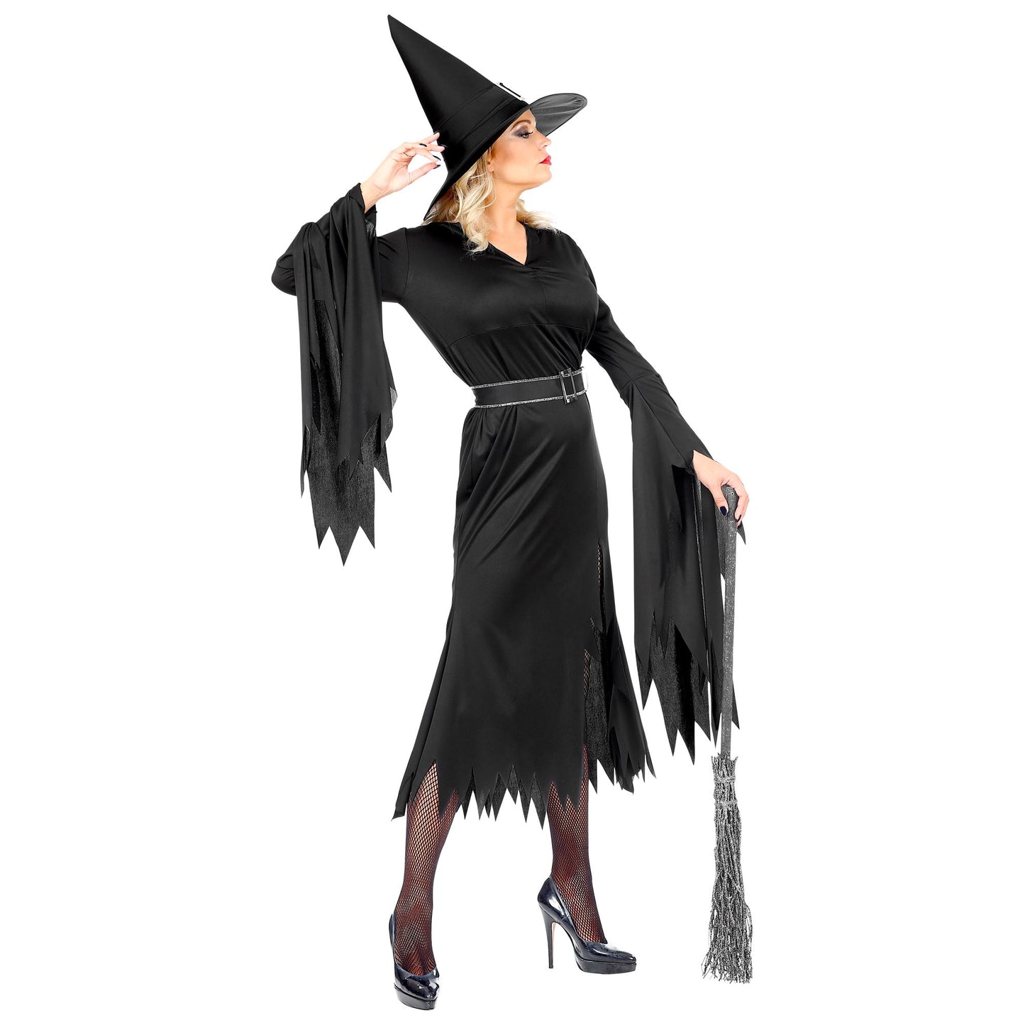 "HEXE" (Kleid, Gürtel, Hut) – Ansicht 3