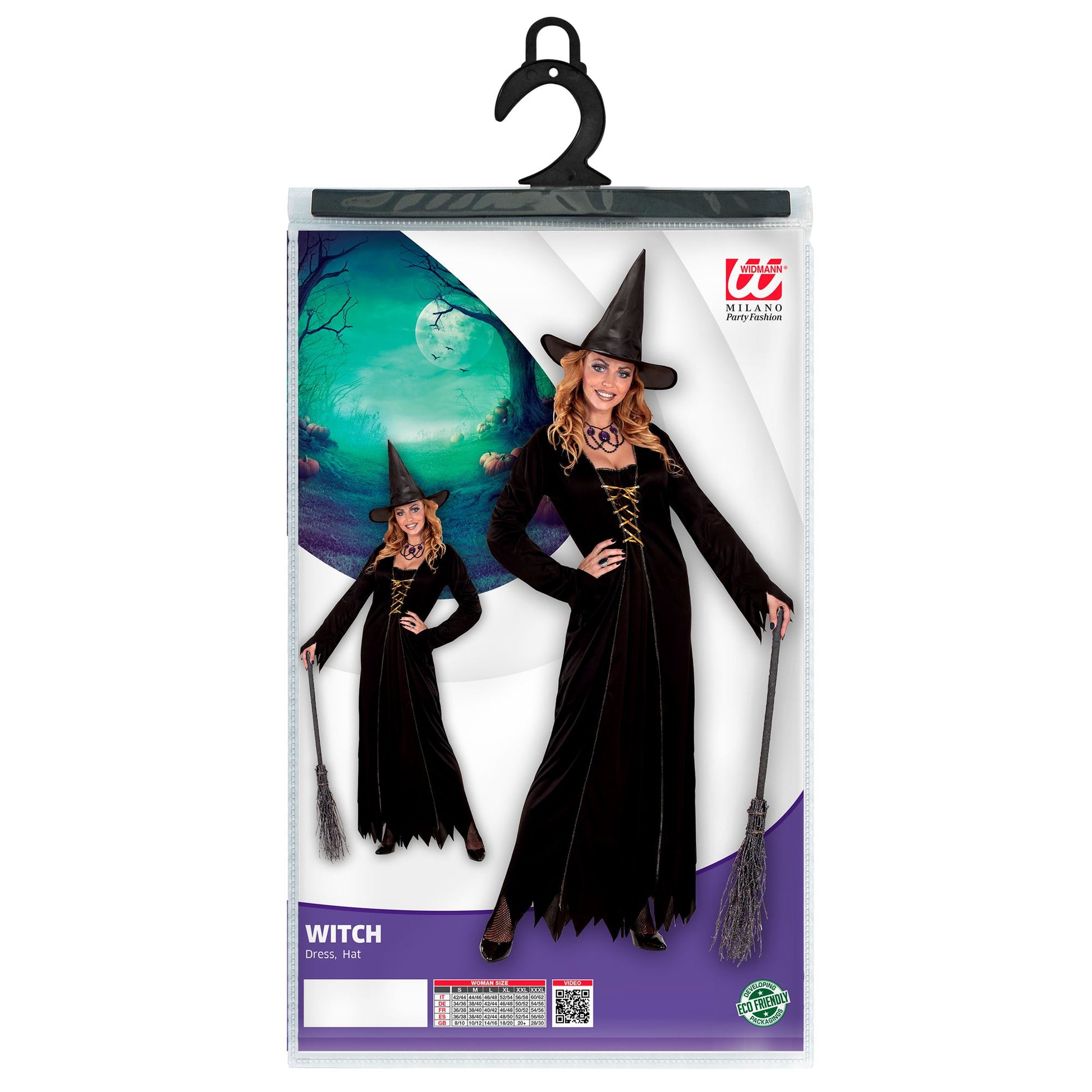 "HEXE" (Kleid, Hut) – Ansicht 4