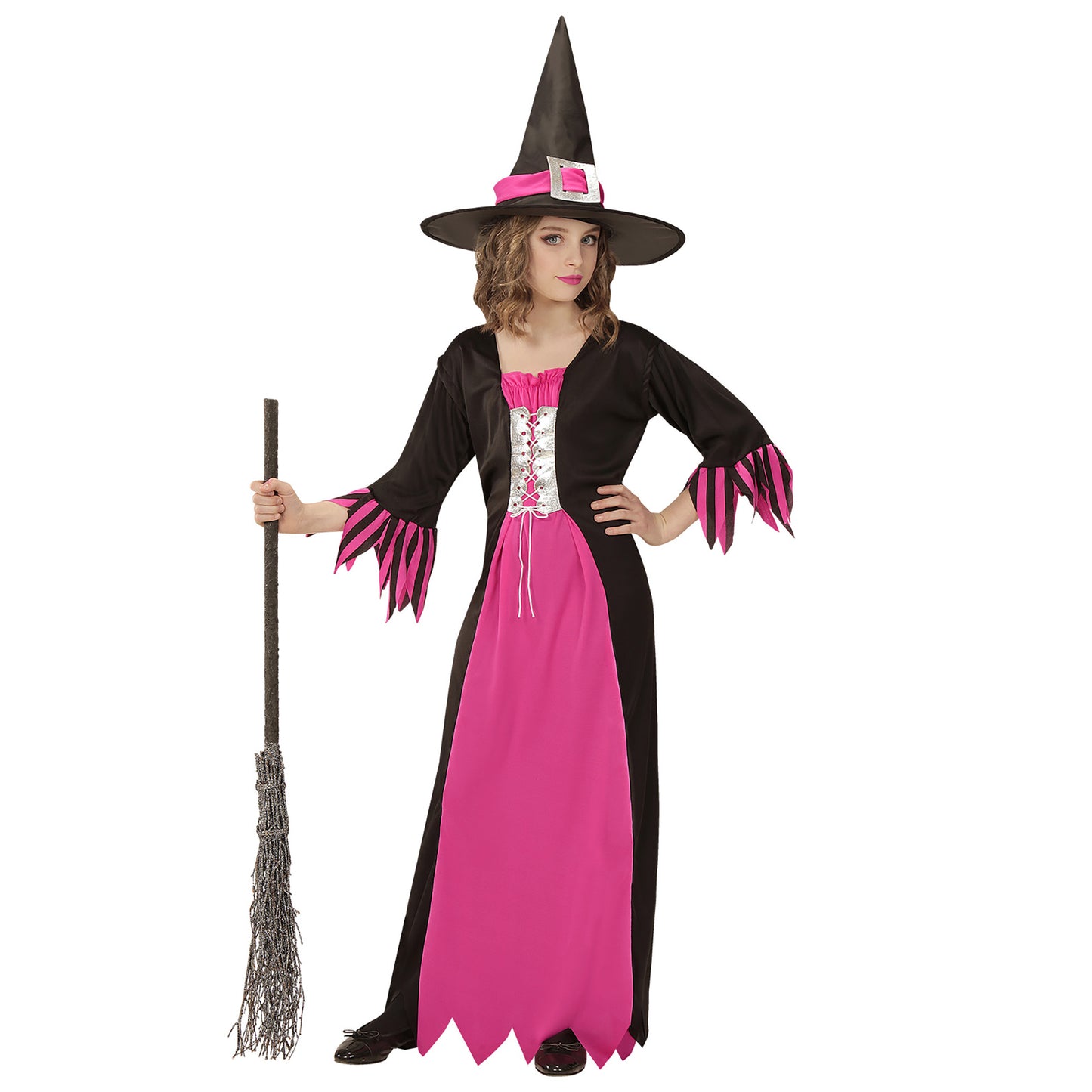 "HEXE" (Kleid, Hut) – Vorderansicht