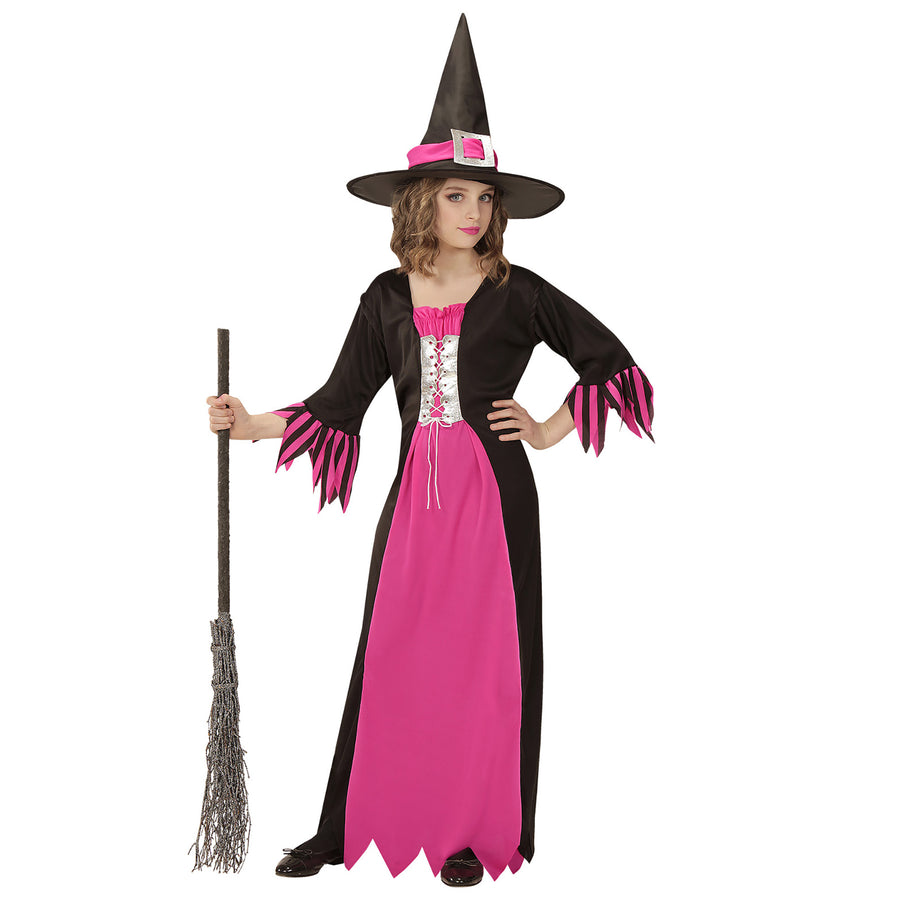 "HEXE" (Kleid, Hut) – Vorderansicht