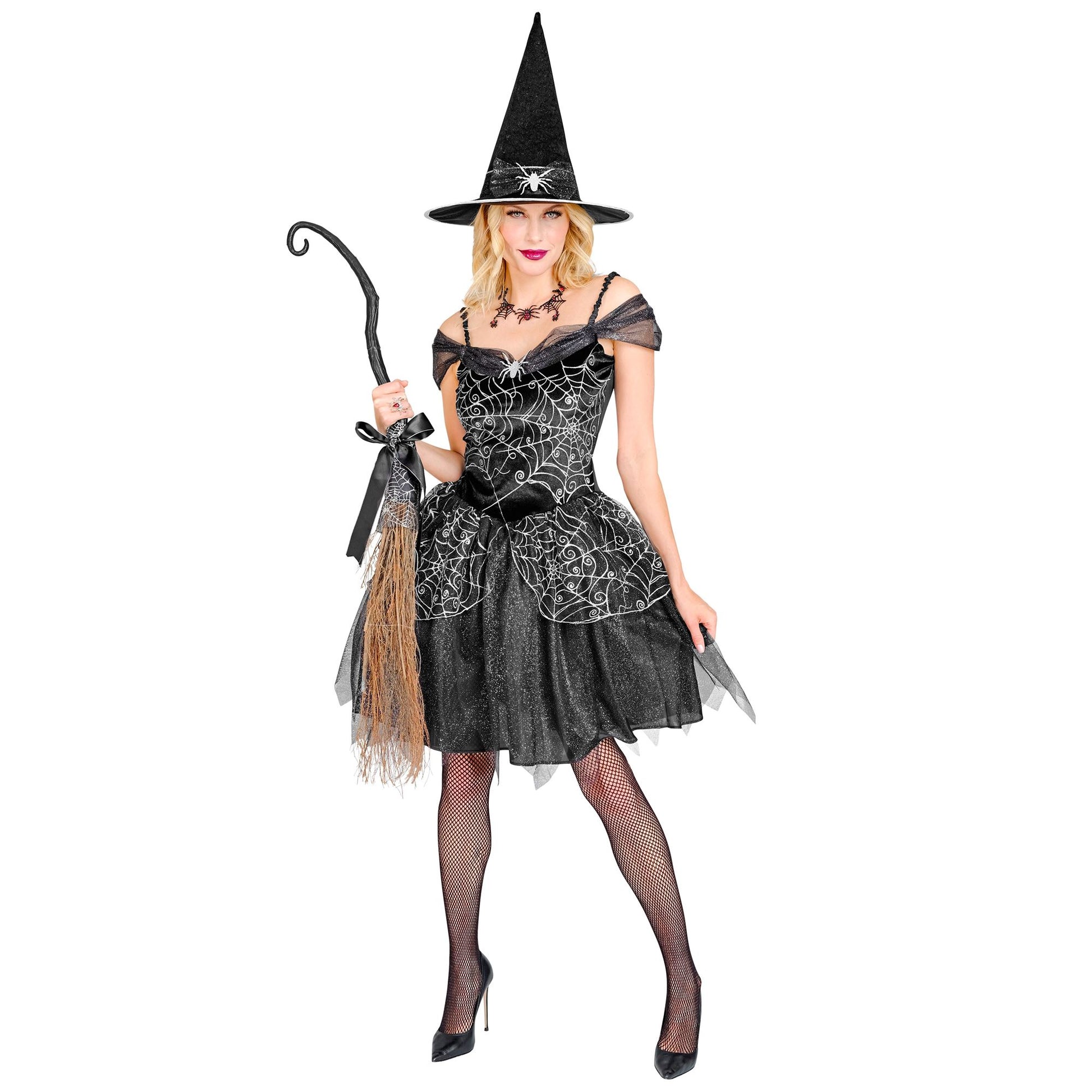 "HEXE" (Kleid, Hut) – Vorderansicht