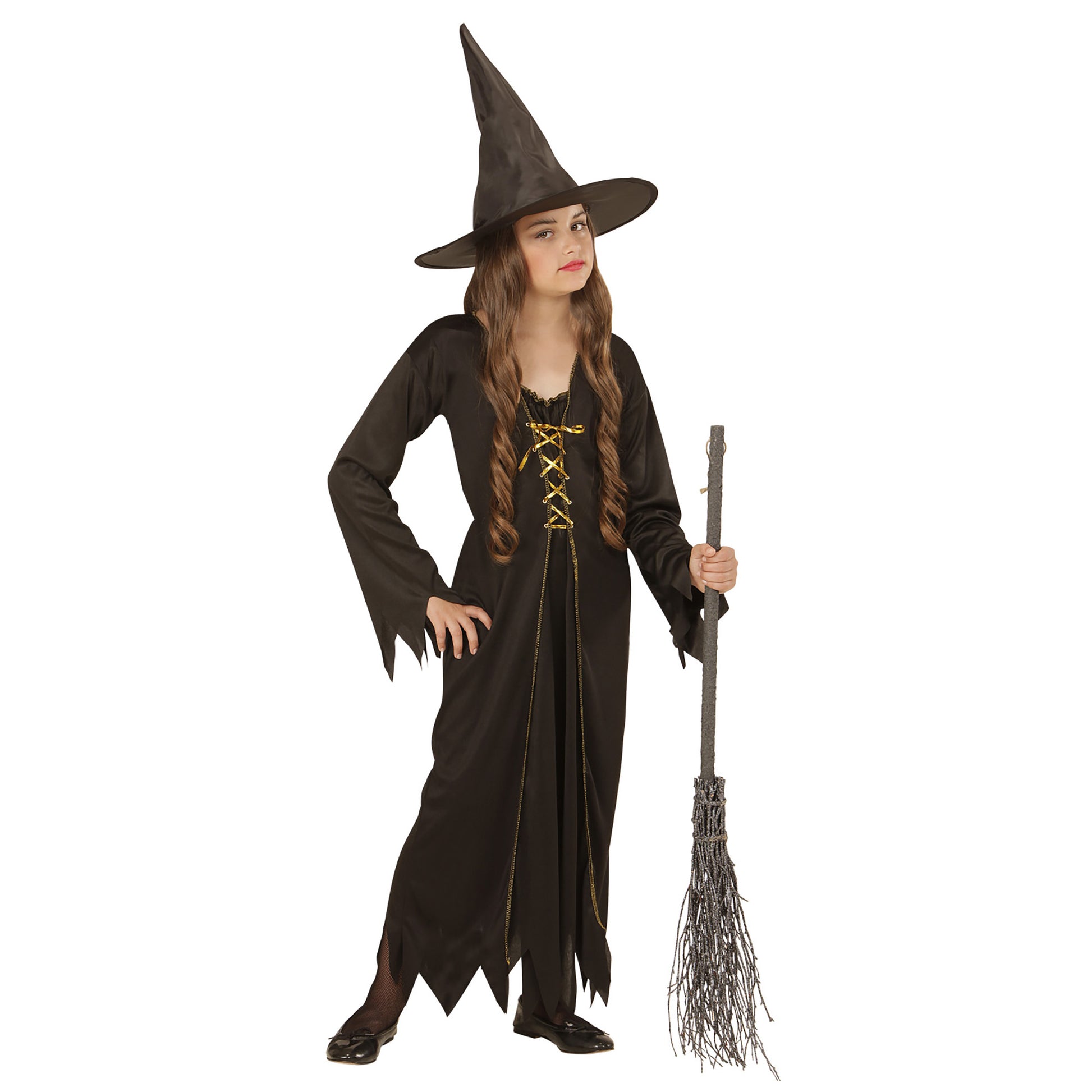"HEXE" (Kleid, Hut) – Detailansicht