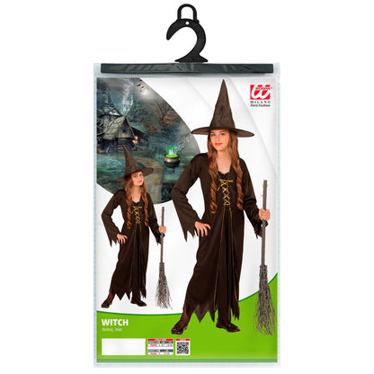 "HEXE" (Kleid, Hut) – Ansicht 3