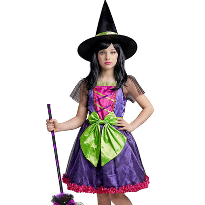 "HEXE" (Kleid, Hut) – Vorderansicht