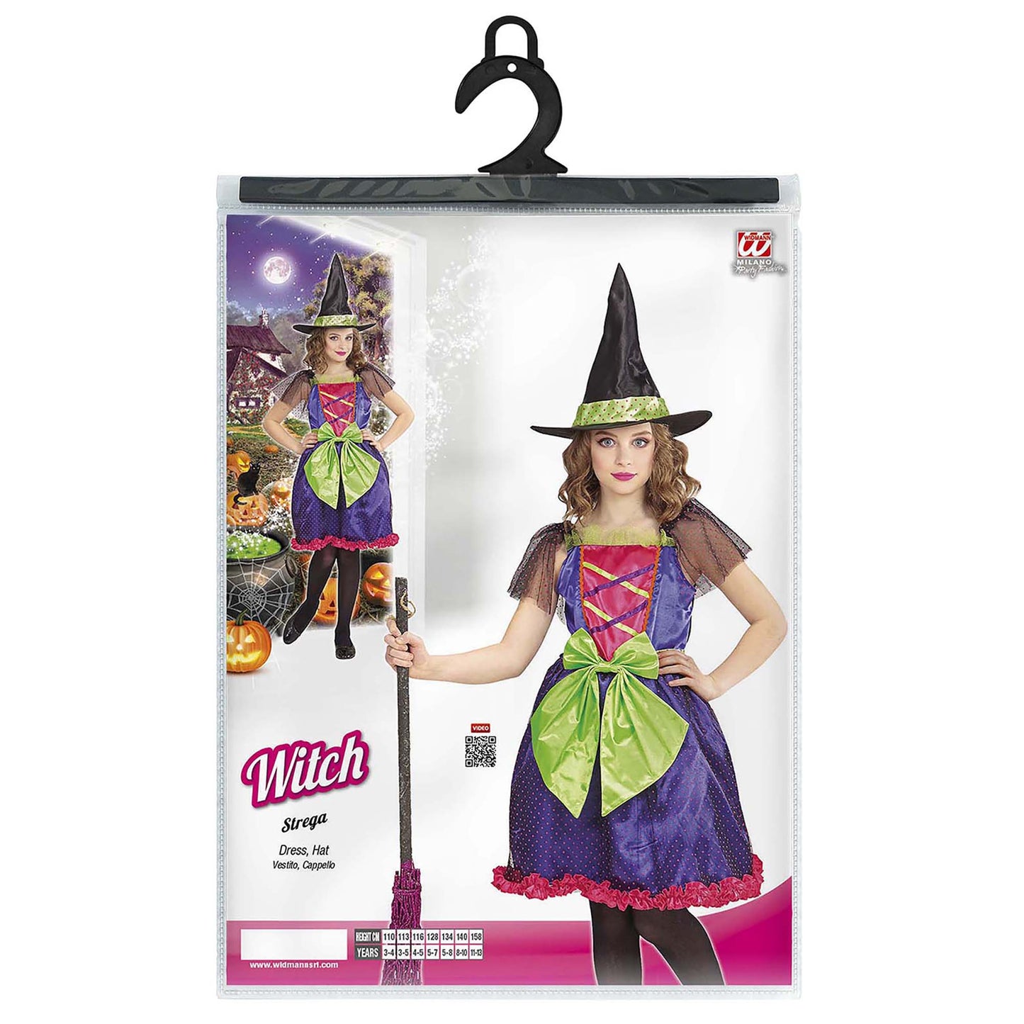 "HEXE" (Kleid, Hut) – Ansicht 3