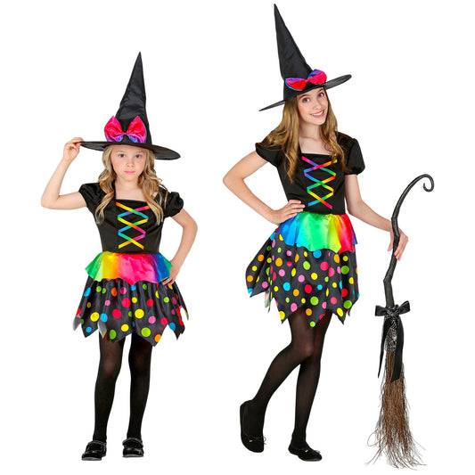 "HEXE" (Kleid, Hut) – Vorderansicht