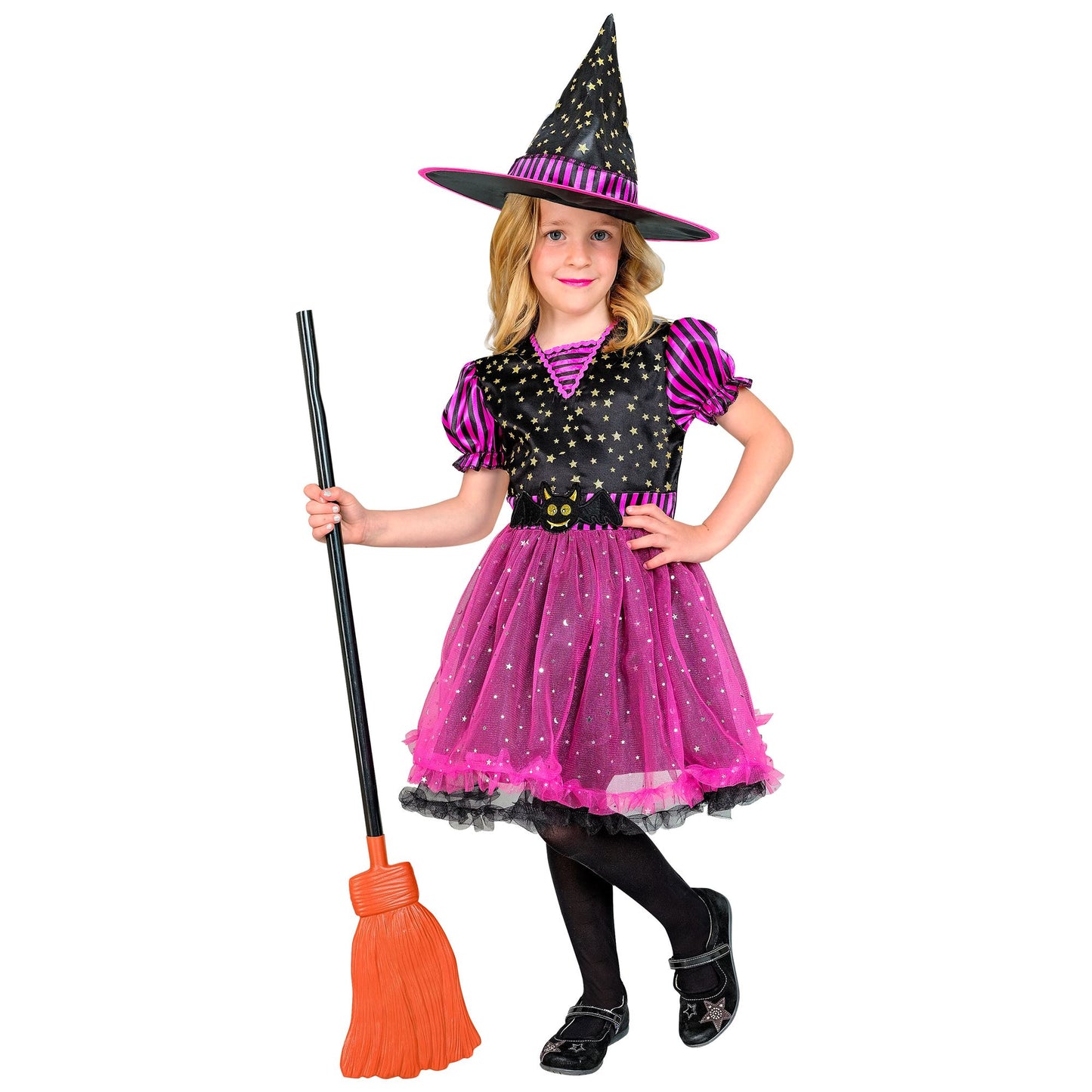 "HEXE" (Kleid, Hut) – Detailansicht