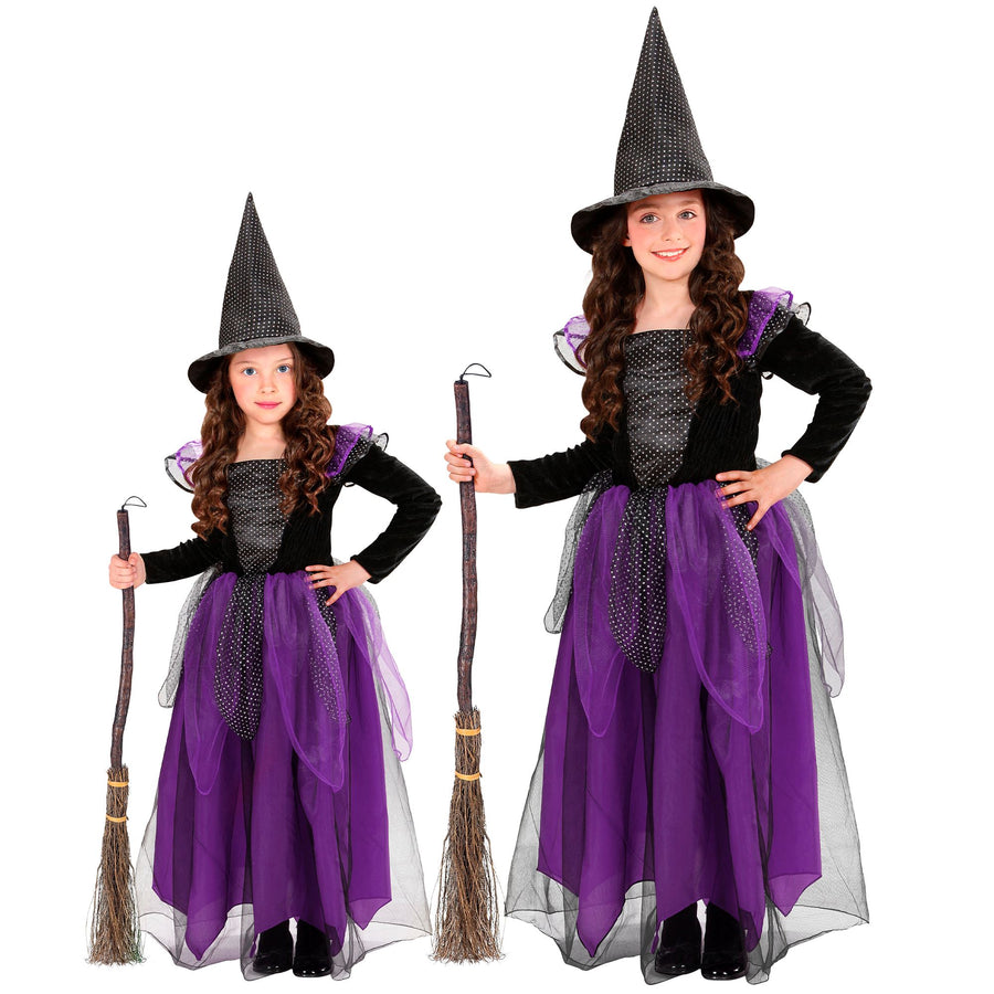 "HEXE" (Kleid, Hut) – Vorderansicht
