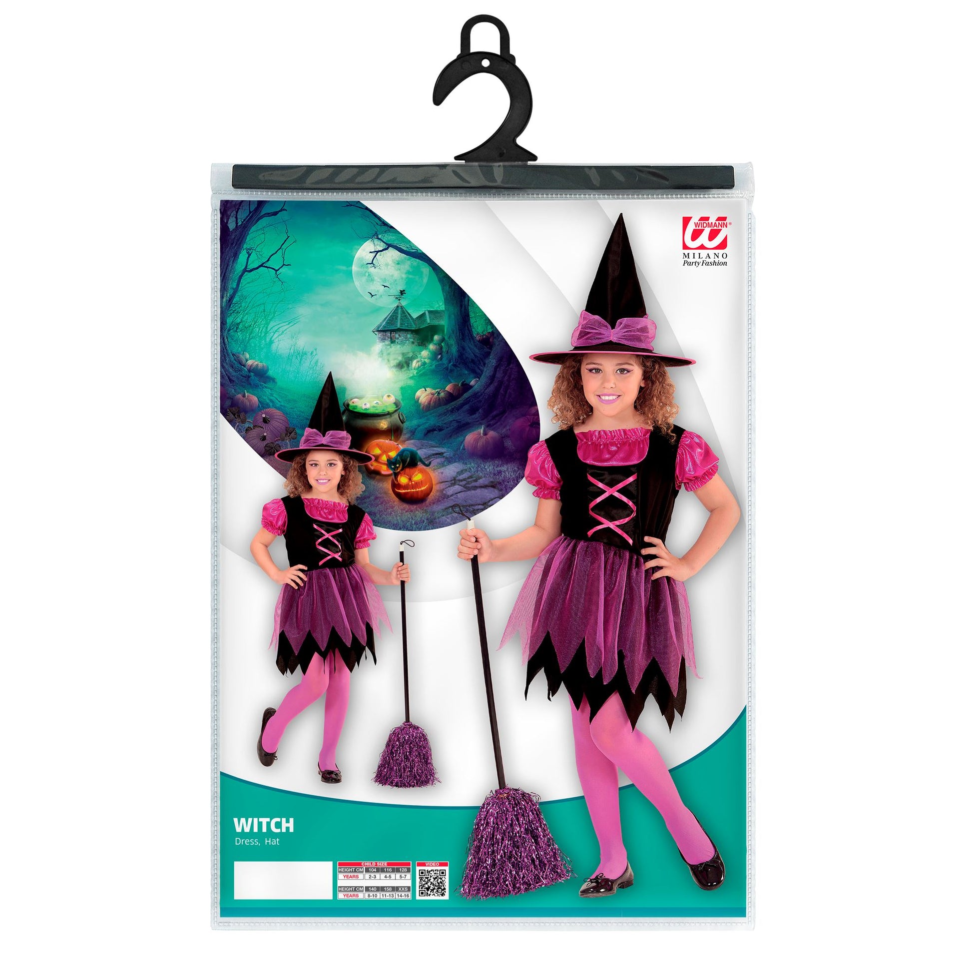 "HEXE" (Kleid, Hut) – Ansicht 3