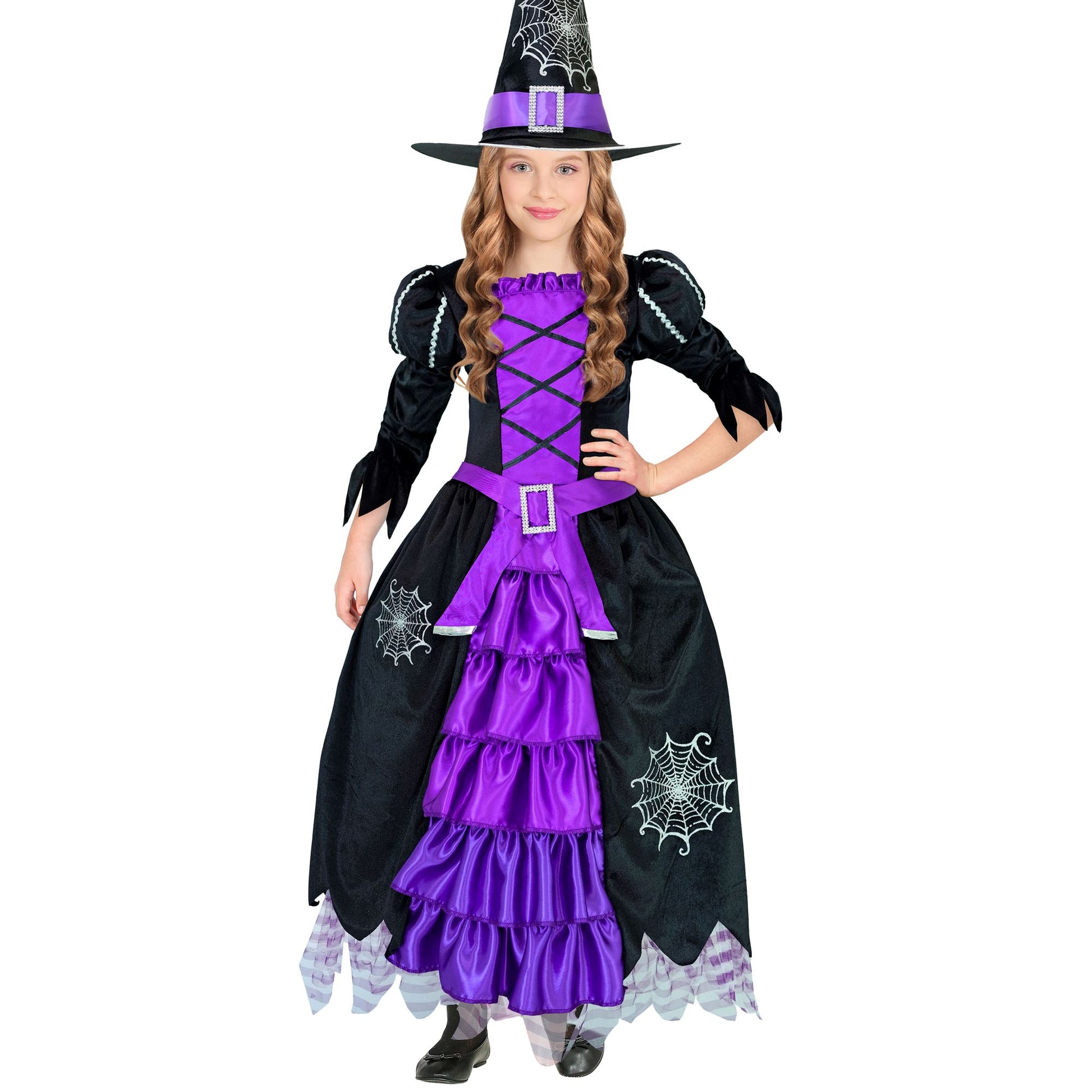"HEXE" (Kleid, Hut) – Vorderansicht