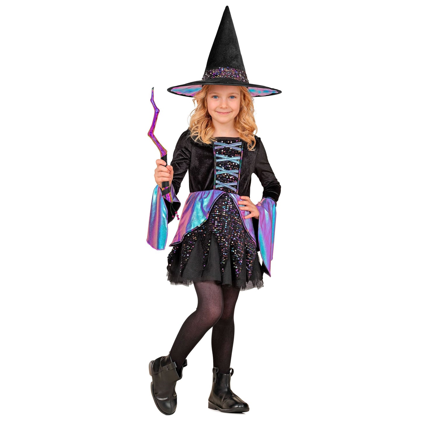 "HEXE" (Kleid, Hut) – Detailansicht