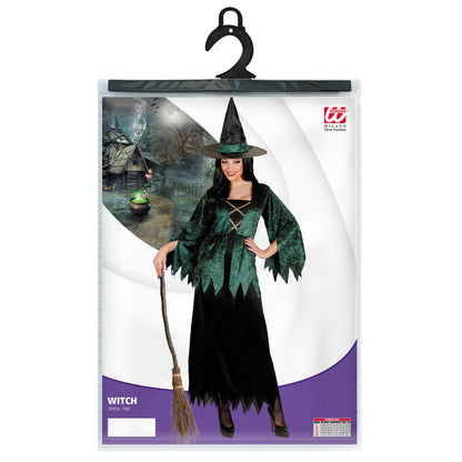 "HEXE" (Kleid, Hut) – Ansicht 3