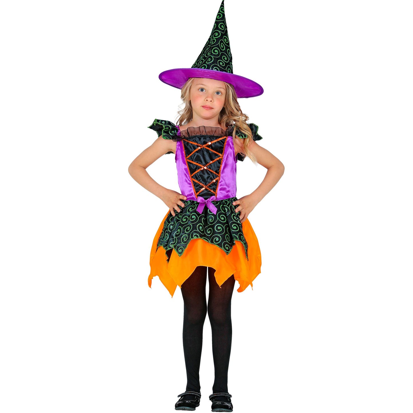 "HEXE" (Kleid, Hut) – Detailansicht