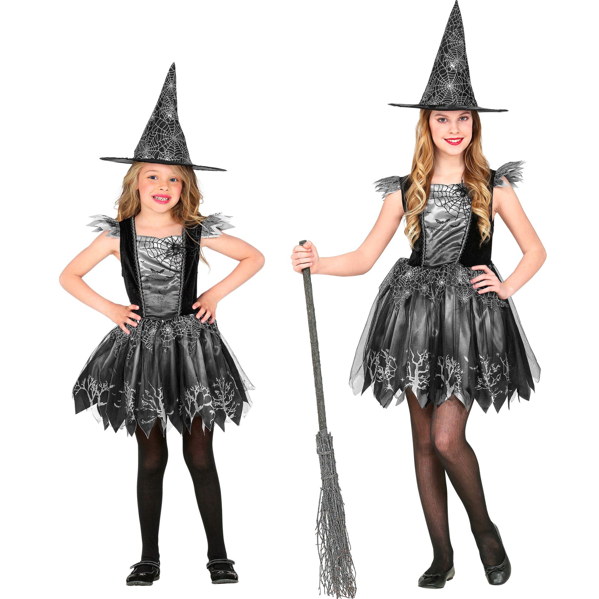 "HEXE" (Kleid, Hut) – Vorderansicht