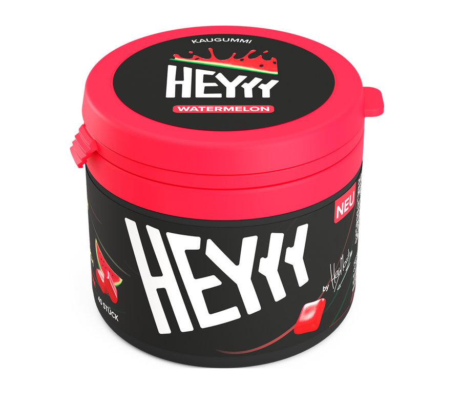 Heyyy Kaugummi Watermelon Zuckerfrei 68 g