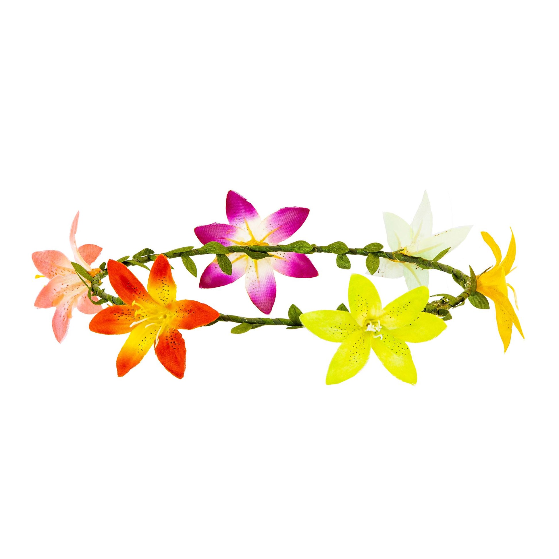 "HIBISKUSBLÜTEN STIRNBAND" – Vorderansicht