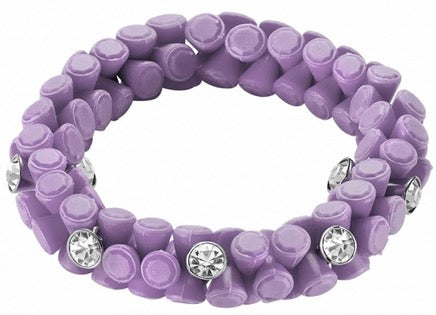 HIP HOP BIJOUX Mod. GEM W. Crystals HJ0268 Schmuck Silicone