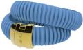 HIP HOP BIJOUX Mod. ICON LIGHT BLUE Bracciale doppio/ Double bracelet HJ0089 Schmuck Blau Silicone ansicht-2