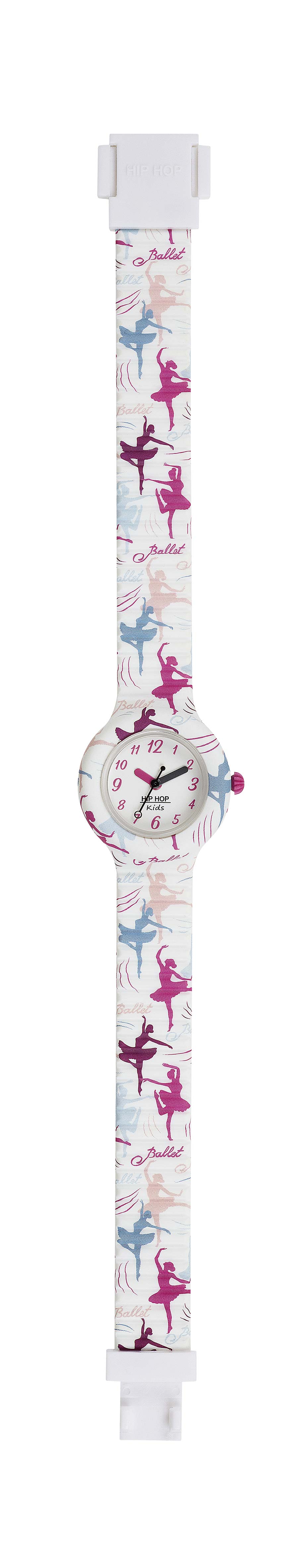 HIP HOP NEW COLLECTION KIDS FUN HWU0902 Chronograph Armbanduhr 28 mm