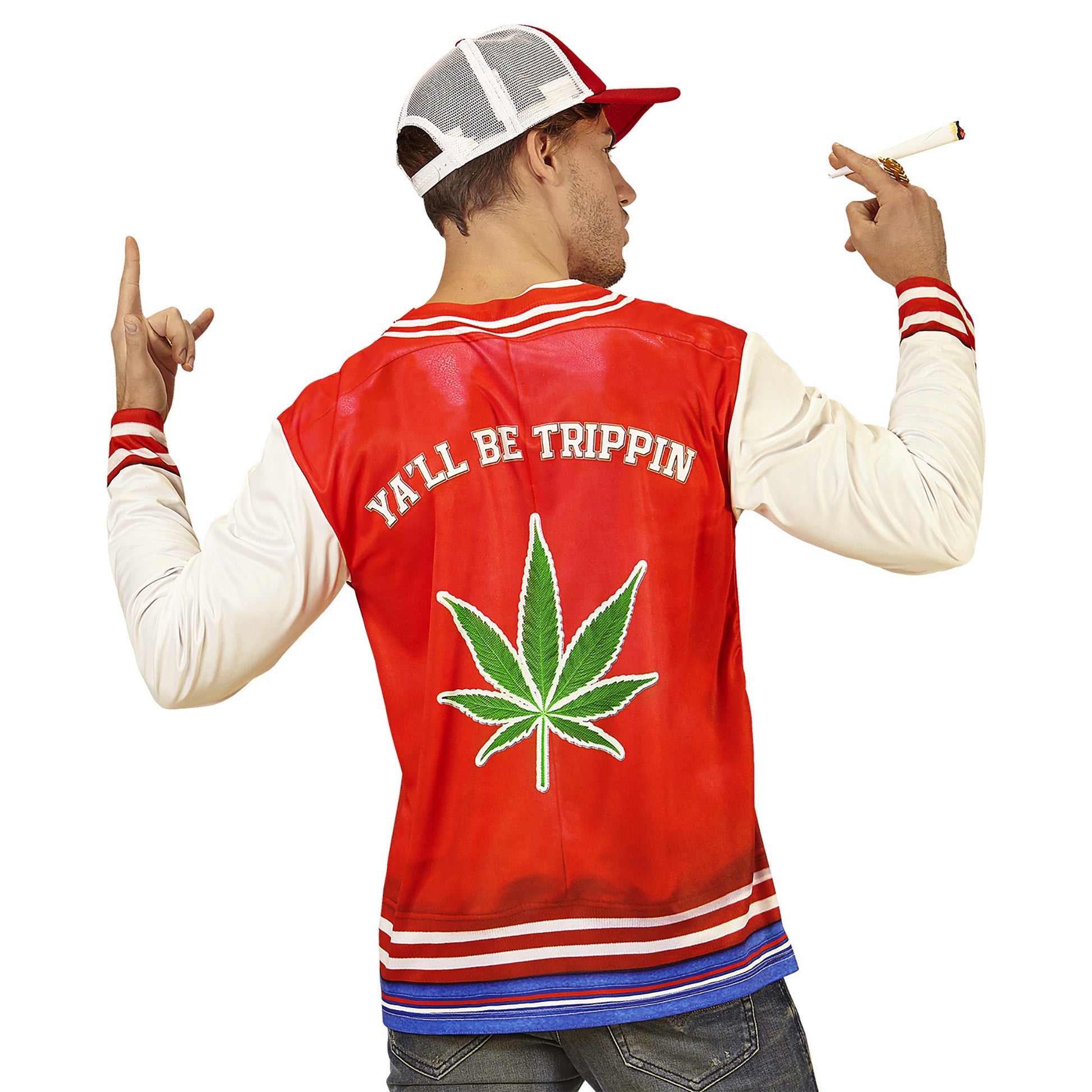 "HIP HOPPER" (in Fotosublimation bedrucktes Longsleeve) – Ansicht 3