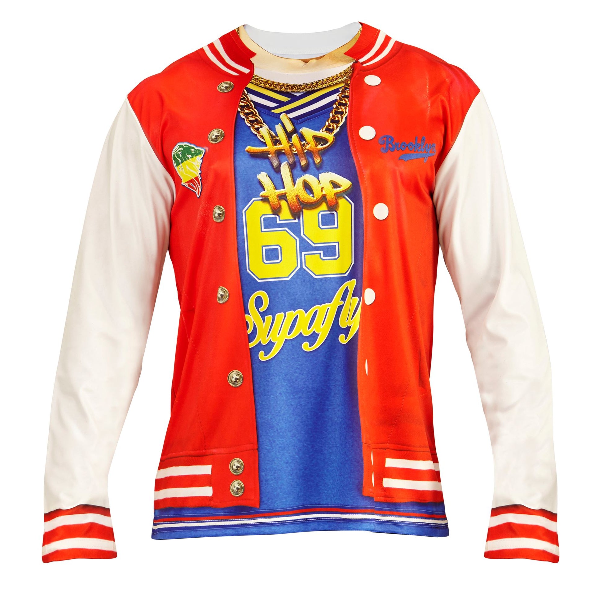"HIP HOPPER" (in Fotosublimation bedrucktes Longsleeve) – Ansicht 4