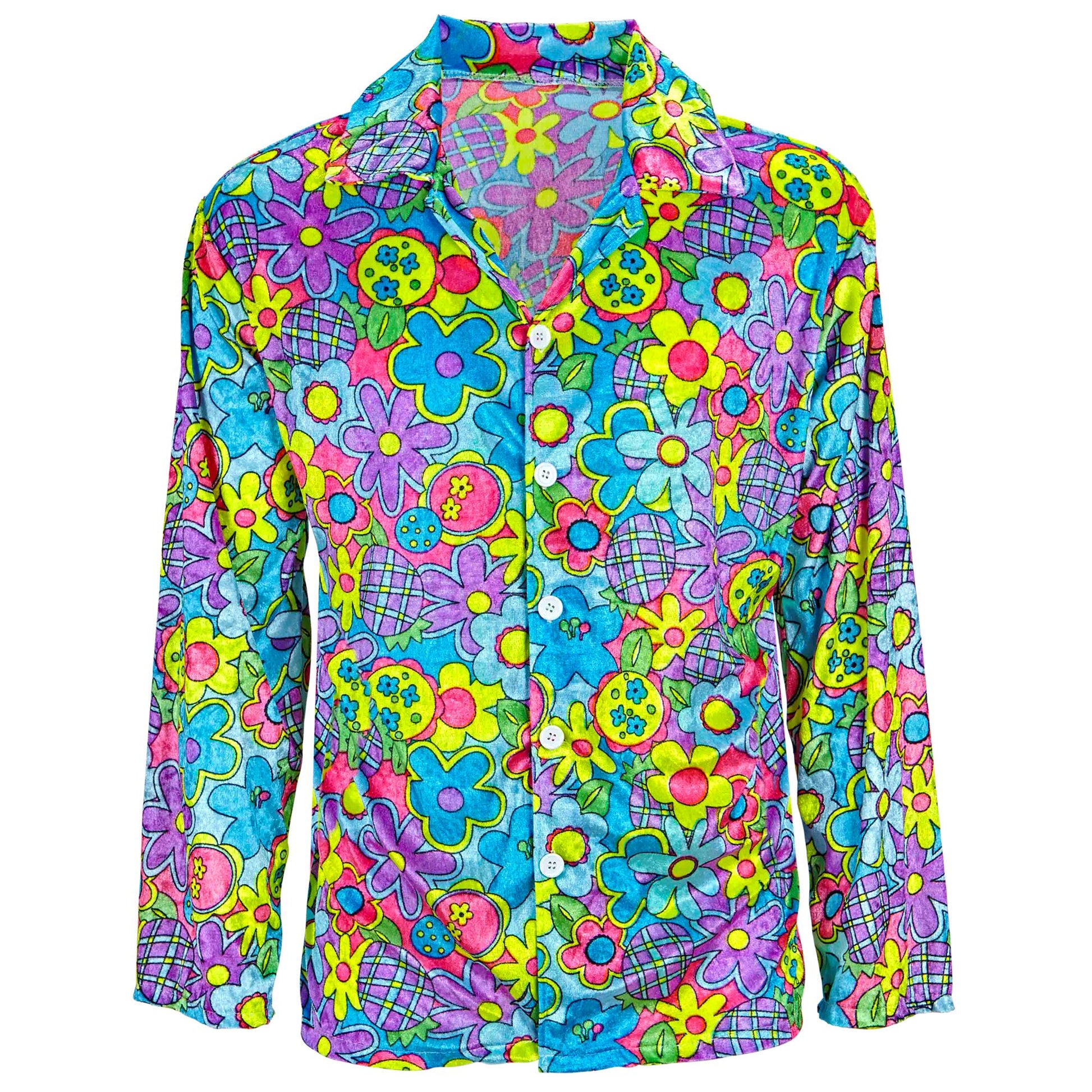 "HIPPIE FLOWER SHIRT" – Detailansicht