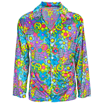 "HIPPIE FLOWER SHIRT" – Detailansicht
