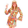 "HIPPIE GIRL" (Kleid, Stirnband) – Vorderansicht