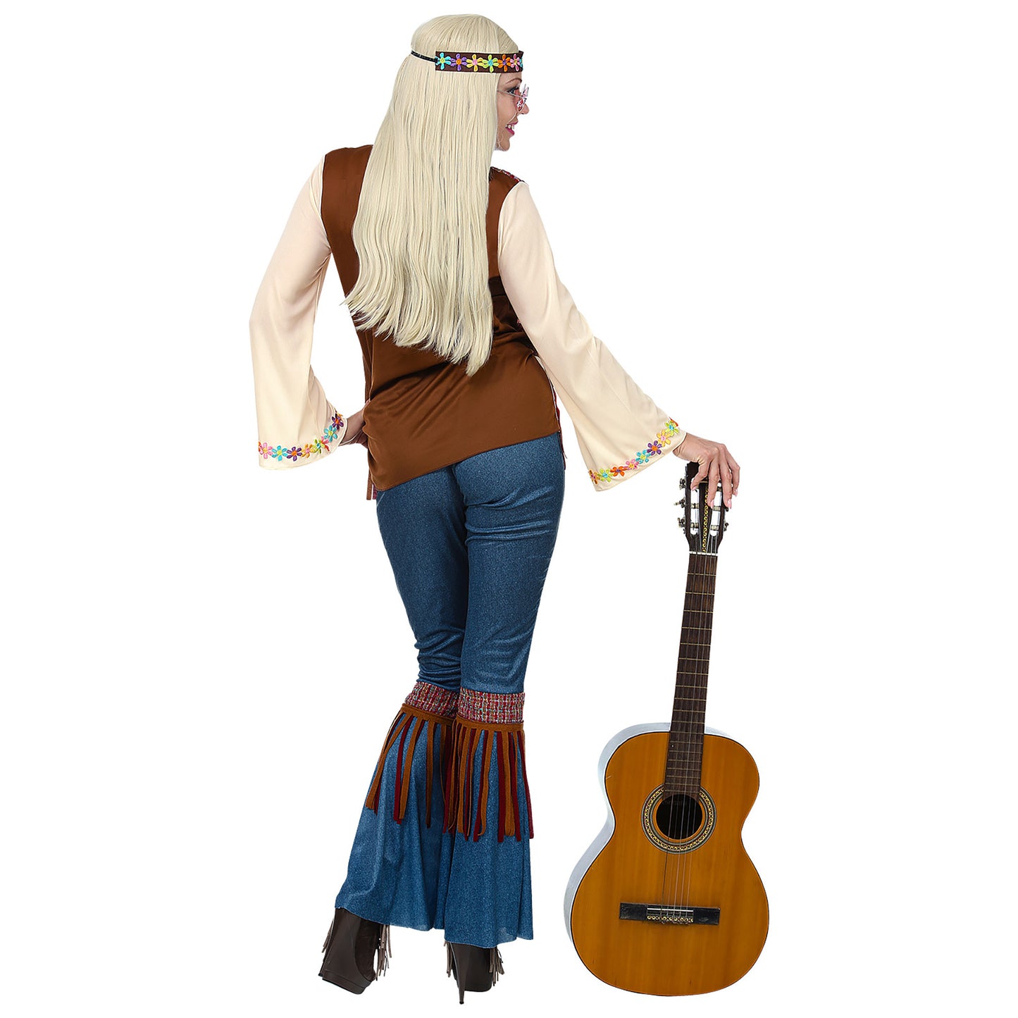 "HIPPIE" (Hemd mit Weste, Hose, Stirnband, Kette) – Ansicht 3