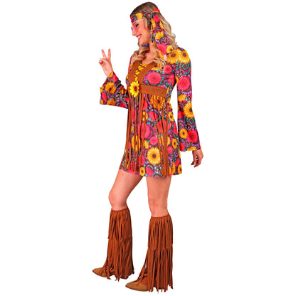 "HIPPIE" (Kleid, Stirnband, Stiefelüberzieher) – Ansicht 3