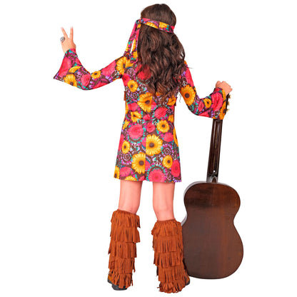 "HIPPIE" (Kleid, Stirnband, Stiefelüberzieher) – Ansicht 4